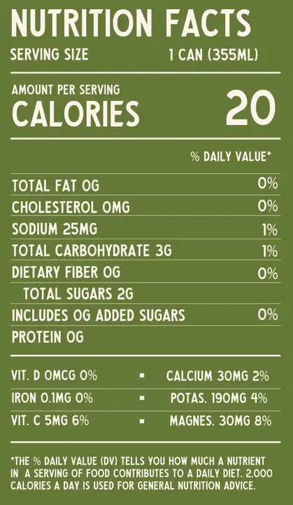 Nutrition Label